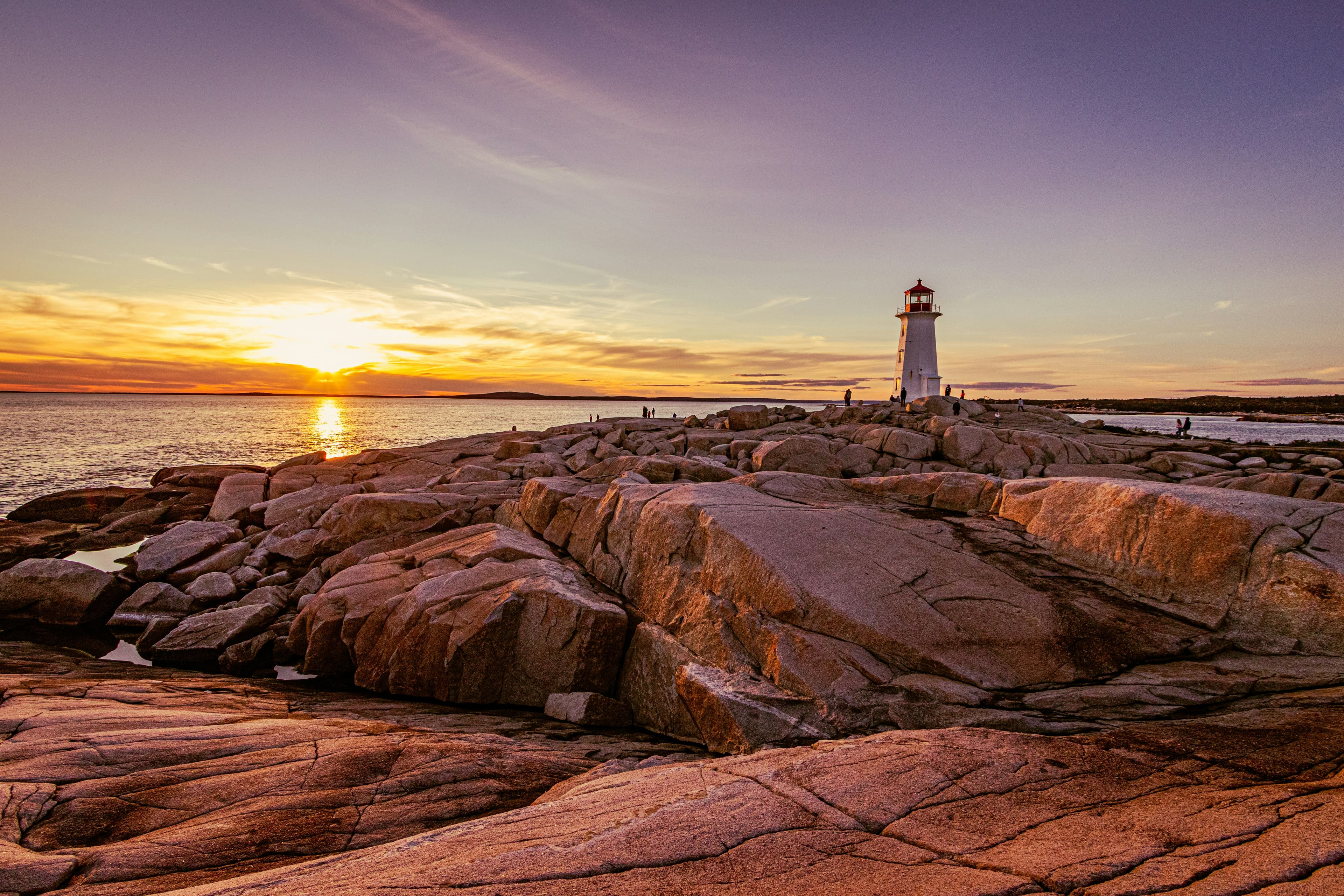 Nova Scotia harbour waterfront